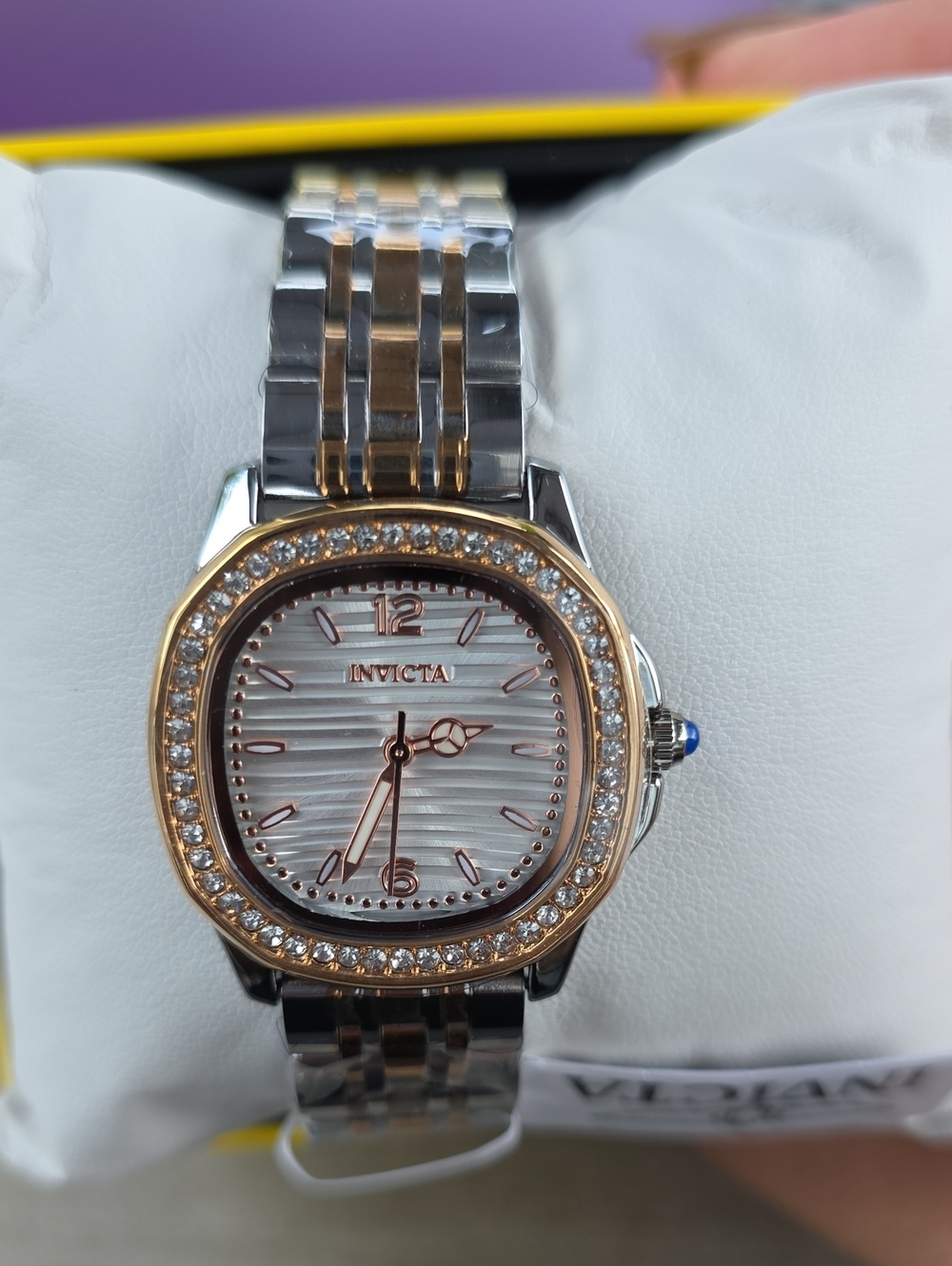 755.  Invicta Wildflower Ember Women's Watch - 31mm. Gold, Steel (69378)